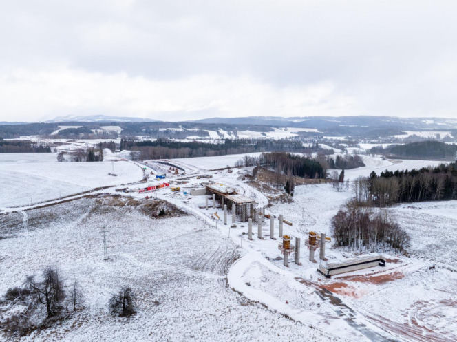 Budowa D11 w Czechach do granicy z Polską S3 w Lubawce