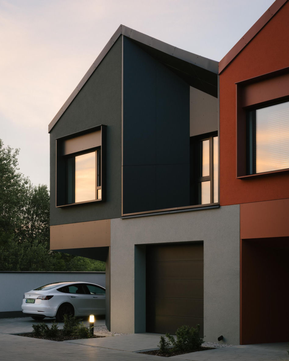Zespół 10 domów jednorodzinnych, ul. Borków 58, Warszawa