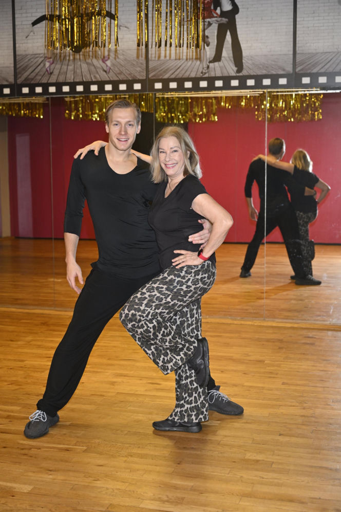 Małgorzata Potocka na próbach do "Tańca z Gwiazdami"