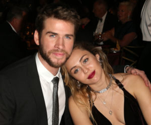 Miley Cyrus i Liam Hemsworth pierwszy raz jako małżeństwo na oficjalnej gali
