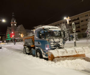 Zima w Olsztynie - 31 grudnia 2025
