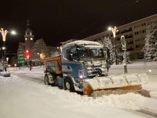 Zima w Olsztynie - 31 grudnia 2025