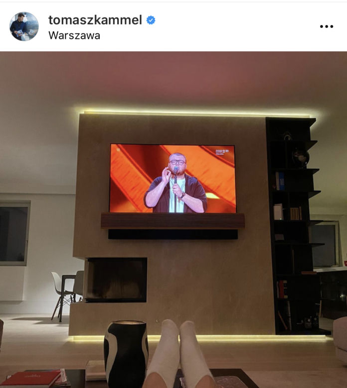 Tomasz Kammel chwali się apartamentem za miliony