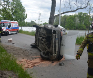 Wypadek w Falentach