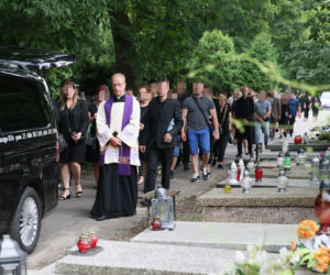 Pogrzeb tragicznie zmarłego motocyklisty z Pragi