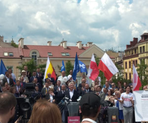 Wybory w Rzeszowie. Konrad Fijołek ze wsparciem samorządowców z całej Polski [ZDJĘCIA]