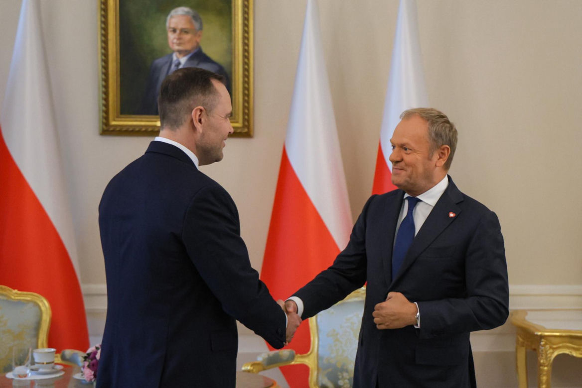 Spotkanie prezydenta Karola Nawrockiego z premierem Donaldem Tuskiem