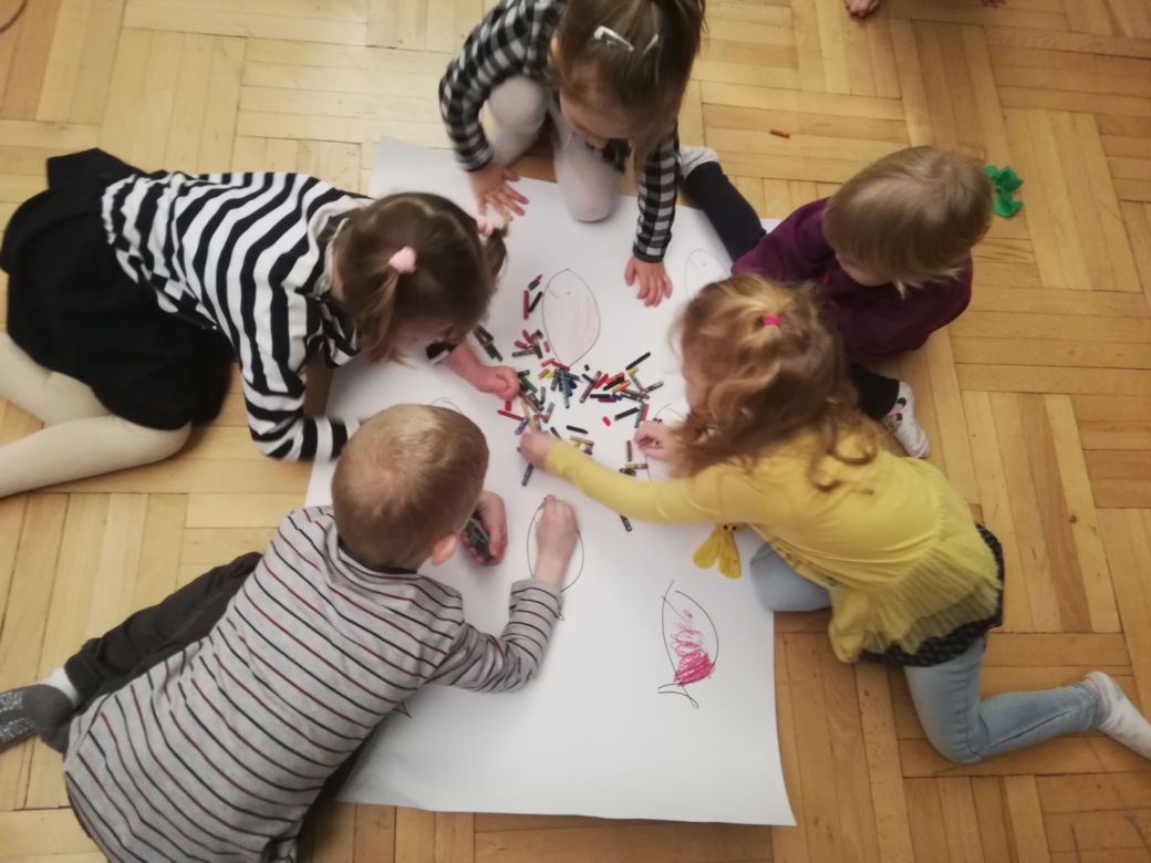 Złota rybka spełniała dziecięce marzenia w Kuźni Artystycznej.