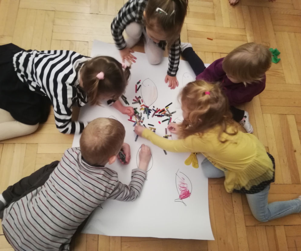 Złota rybka spełniała dziecięce marzenia w Kuźni Artystycznej.