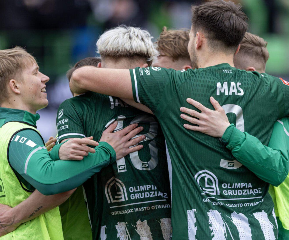 Rywale odrobili zaległości i stracili punkty. Olimpia Grudziądz wiceliderem drugiej ligi 