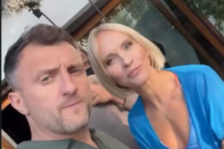 M jak miłość nowy sezon na planie. Dorota (Iwona Rejzner), Bartek (Arkadiusz Smoleński)