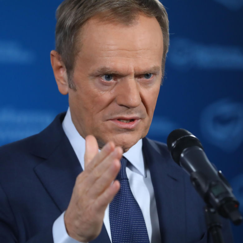  Przewodniczący PO złożył kontrowersyjne życzenia