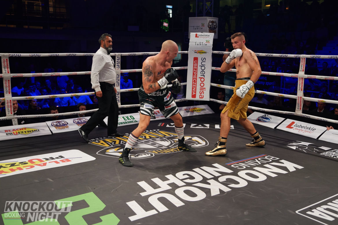 Michał Cieślak wygrał na Knockout Boxing Night 24