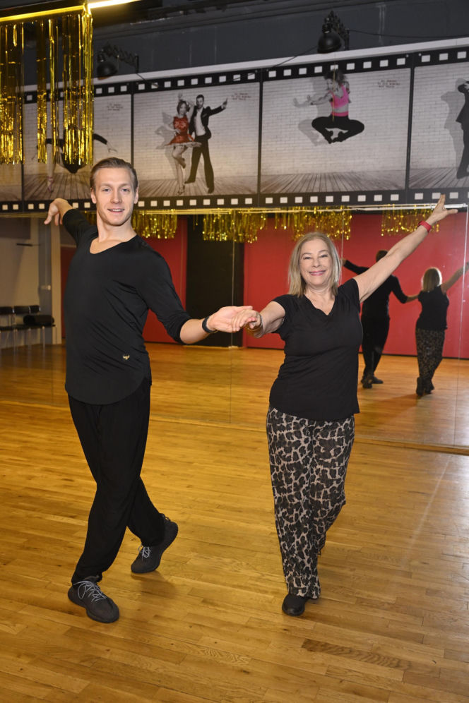 Małgorzata Potocka na próbach do "Tańca z Gwiazdami"