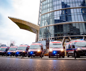 Nowe karetki w Warszawie na bazie Fiatów Ducato