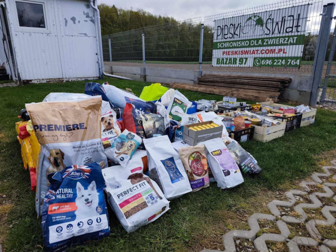 1,5 tony karmy ku pamięci Łukasza Litewki