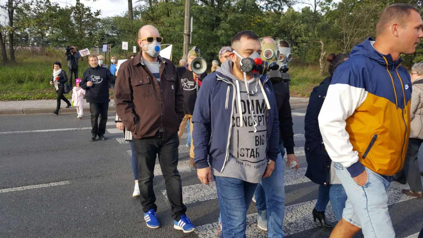 Mieszkańcy Siernieczka zablokowali ul. Fordońską