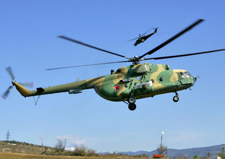 Rosyjski śmigłowiec Mi-8