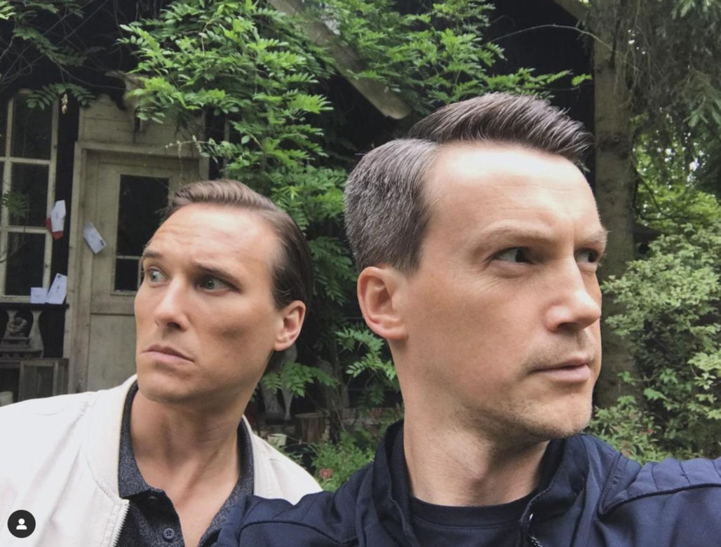 M jak miłość na planie. Jakub Karski (Krzysztof Kwiatkowski), Olek (Maurycy Popiel)