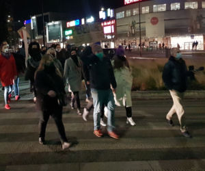 Protesty kobiet w Olsztynie