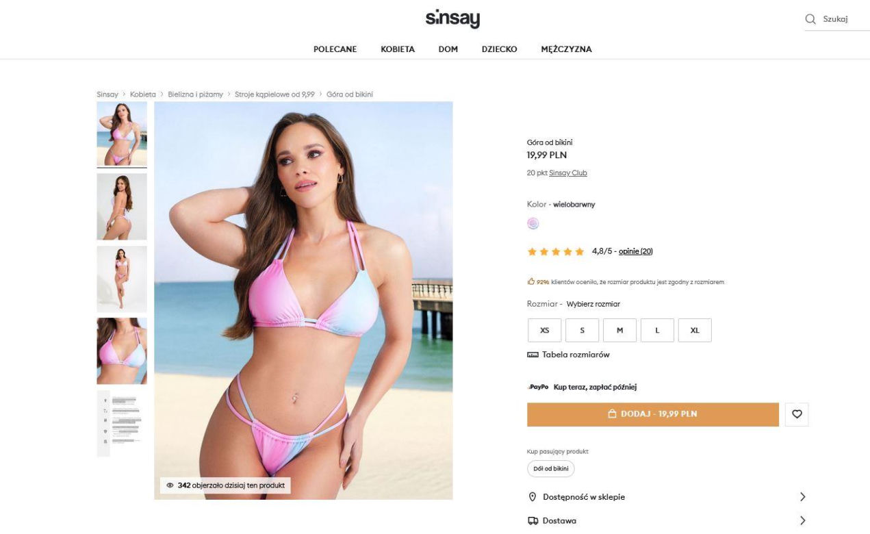 bikini sinsay