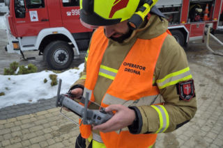 Akcja gaśnicza w Jurkowie. Ogień zajął kotłownię i dach