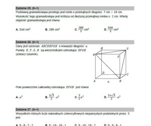 Matura 2022 - MATEMATYKA: arkusze CKE poziom podstawowy