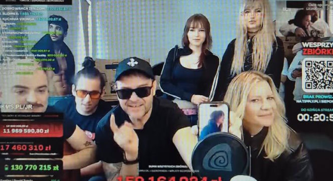 Małgorzata Kożuchowska u Łatwoganga