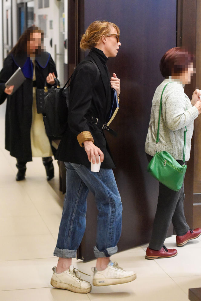 Roma Gąsiorowska w sądzie