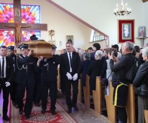 Pogrzeb księdza Stanisława w Grzęsce