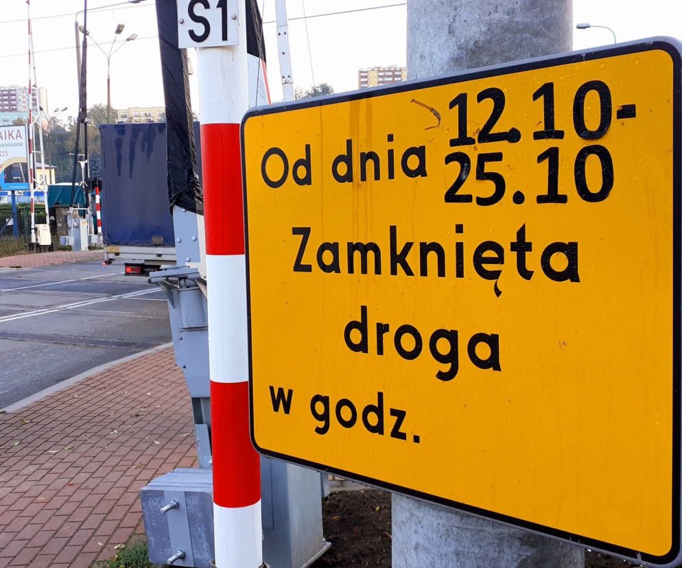 Przejazd kolejowy Starachowice Zachodnie zamknięcie
