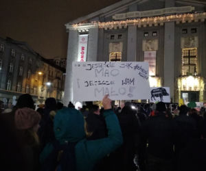 Protest w Katowicach