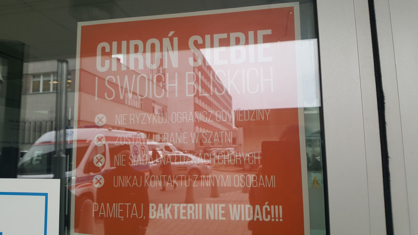 Białystok. Zakaz odwiedzin w Uniwersyteckim Szpitalu Klinicznym