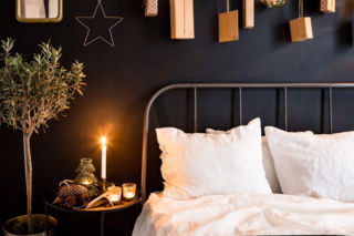 Sypialnia w świątecznej odsłonie