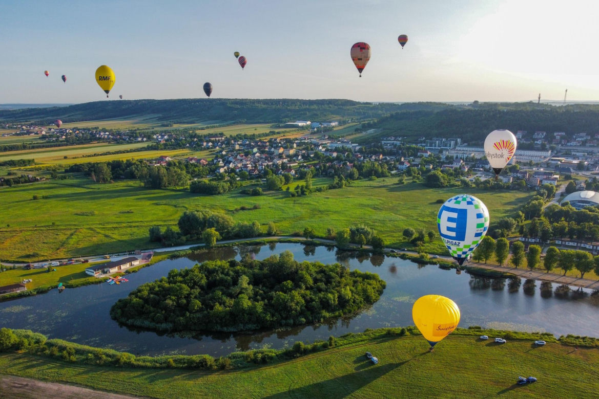 Balonowe Świętokrzyskie 2025 w Pińczowie: Wielka Fiesta Balonowa rusza dziś!