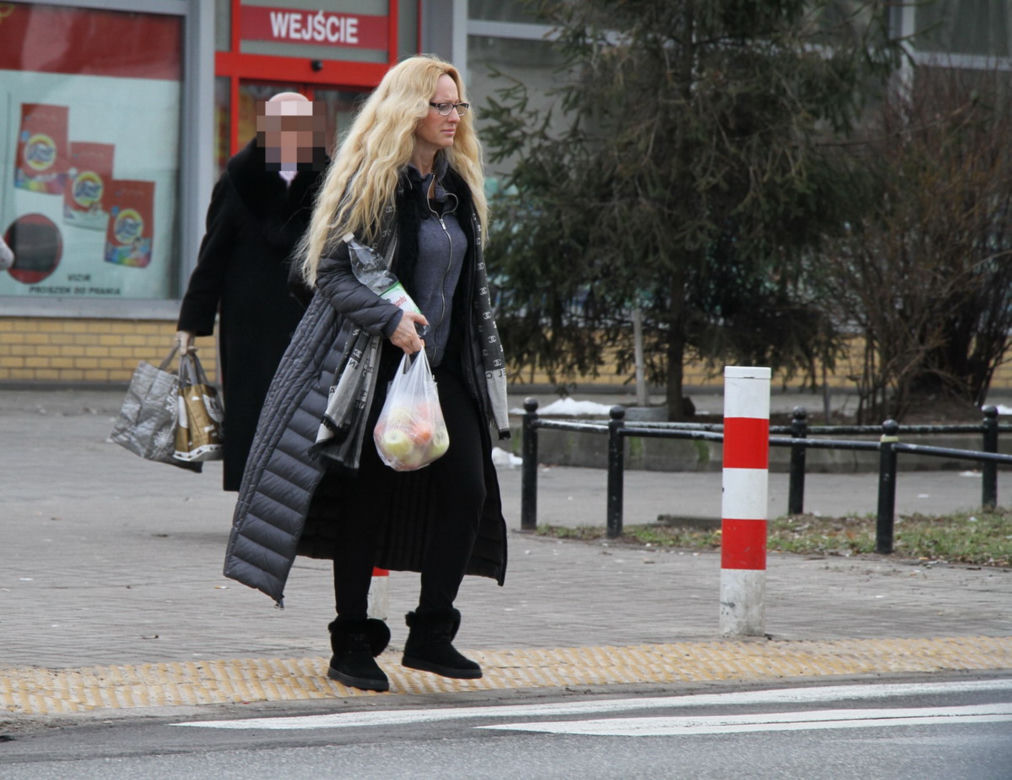 Anna Maleady partnerka Stana Borysa, odwiedza ukochanego w szpitalu
