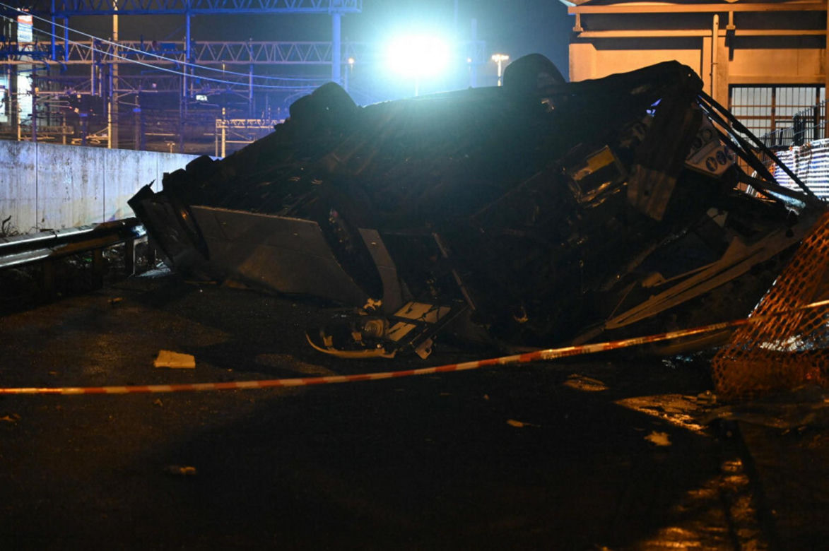 Katastrofa autokaru we Włoszech. Co najmniej 20 ofiar