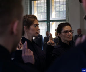 Olsztyn. Nowi policjanci z Warmii i Mazur złożyli uroczyste ślubowanie