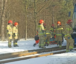 Bydgoszcz. Wypadek na ul. Nakielskiej. Tramwaj potrącił mężczyznę