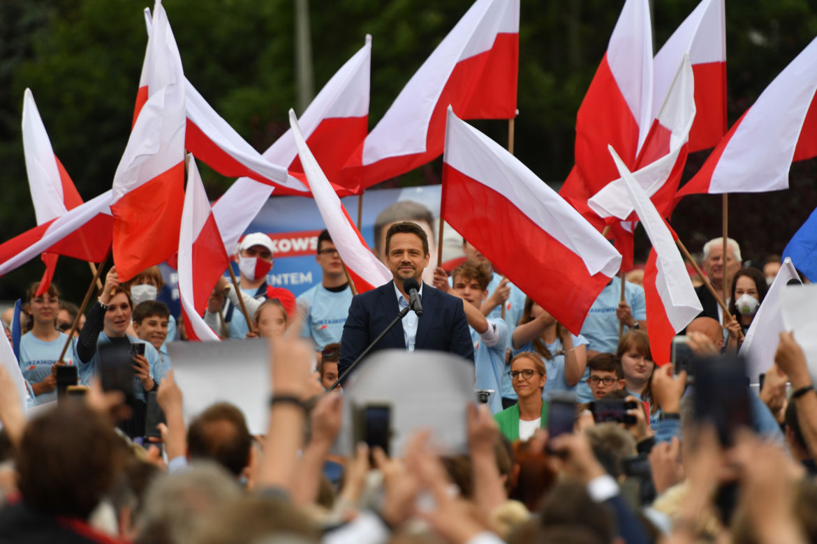 SZCZECIN KAMPANIA WYBORCZA KANDYDATA NA PREZYDENTA  RAFAŁA TRZASKOWSKIEGO