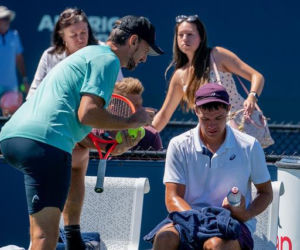 Trening polskich tenisistów przed US Open 2026