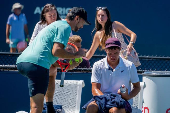 Trening polskich tenisistów przed US Open 2026