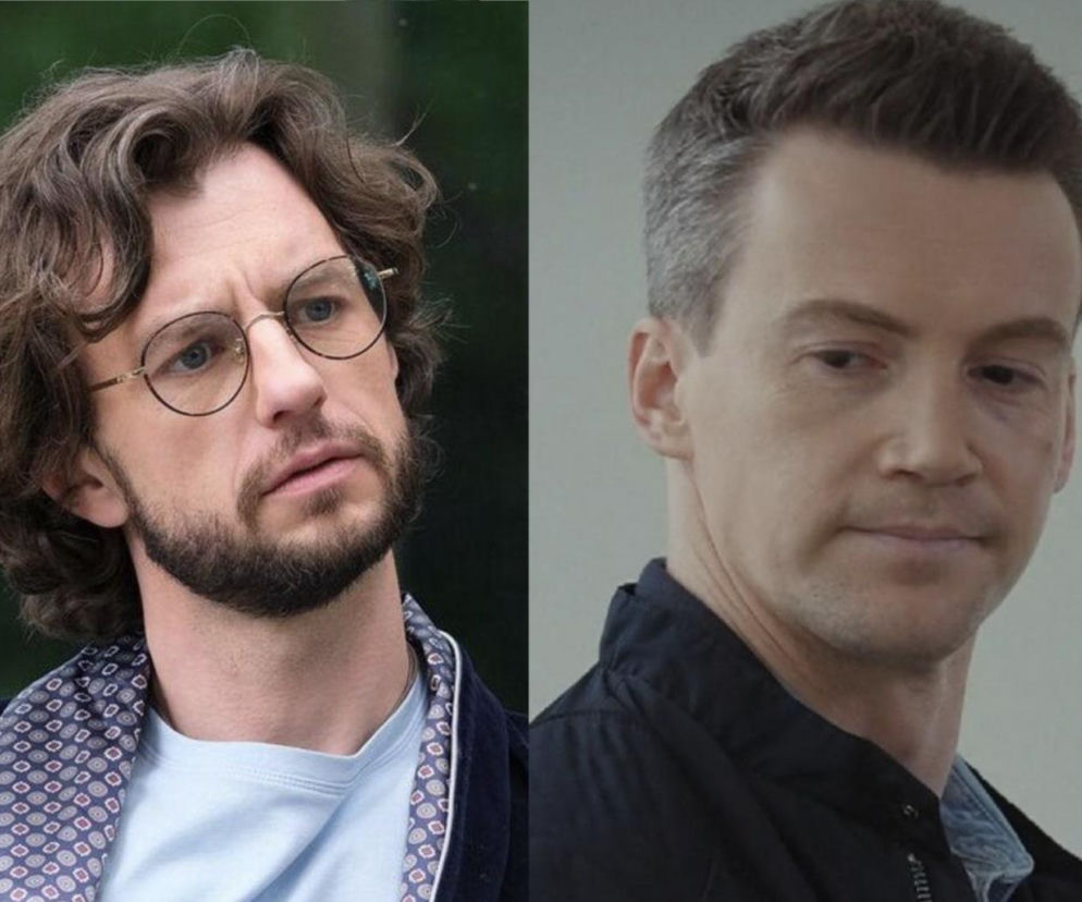 Mateusz Mosiewicz jako Mariusz i Krzysztof Kwiatkowski jako Jakub z serialu M jak miłość. Mariusz grozi Jakubowi śmiercią z zazdrości o Kasię, a całą dramatyczną sytuację można śledzić na portalu Super Seriale.