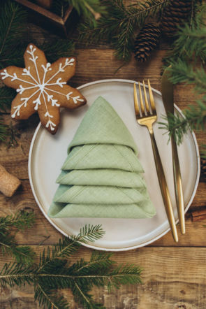 Serwetka choinka