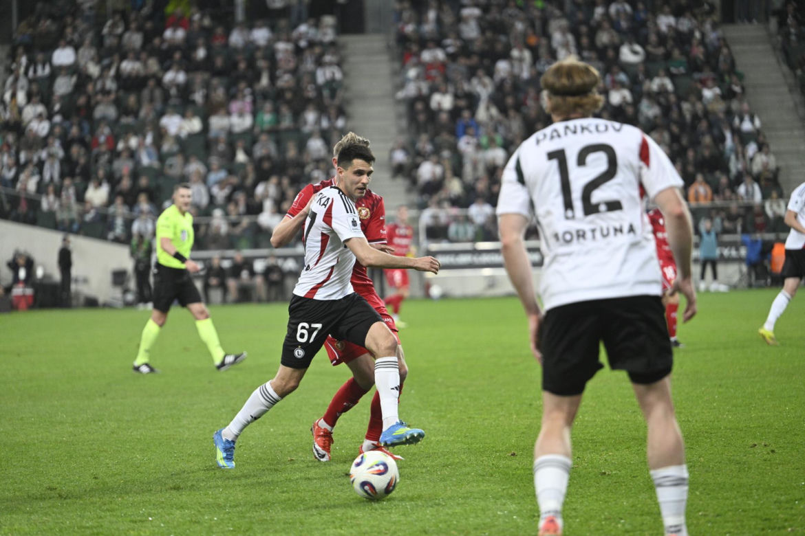 31. kolejka PKO BP Ekstraklasy 2025/2026. Mecz Legia Warszawa - Łódź Widzew