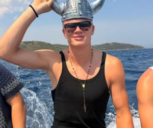 Erling Haaland i jego dziewczyna Isabel na wakacjach