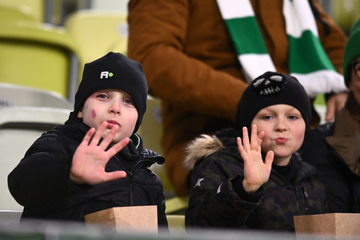 Kibice na meczu Lechia - Śląsk. Zobacz zdjęcia z trybun!