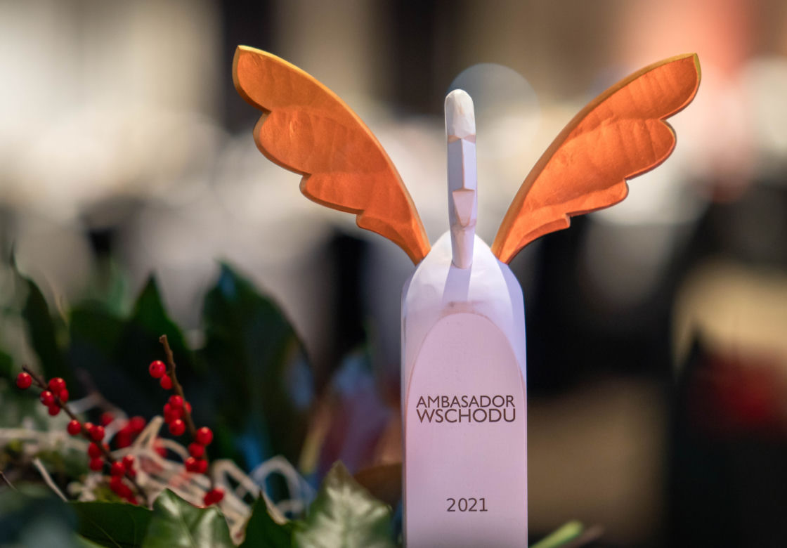 ZOBACZ ZDJĘCIA z Gali wręczenia statuetek AMBASADOR WSCHODU 2021: