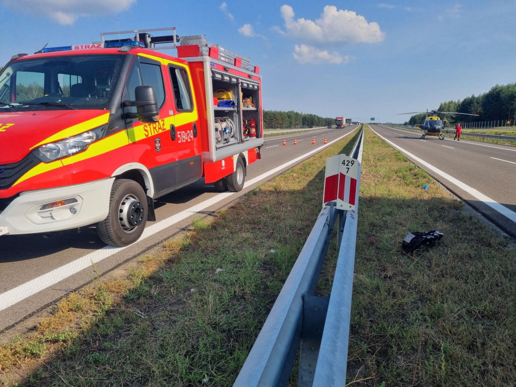 Jeżowe. Śmiertelny wypadek na S-19. Nie żyją kobieta i mężczyzna ze skody [ZDJĘCIA]