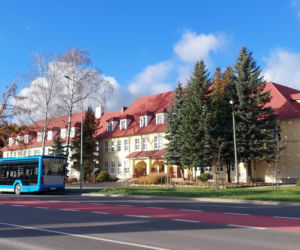 Próbna ewakuacja w zamojskim rolniczaku